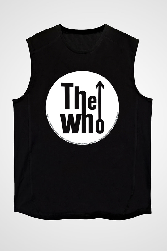 The Who Siyah Unisex Kolsuz Tişört