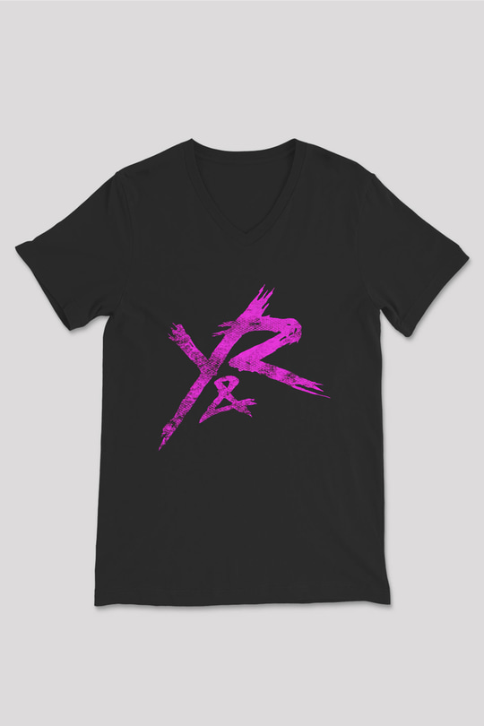 The Young and the Restless Siyah Unisex V Yaka Tişört