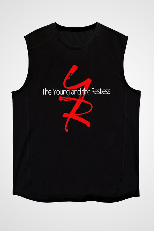 The Young and the Restless Siyah Unisex  Kolsuz Tişört