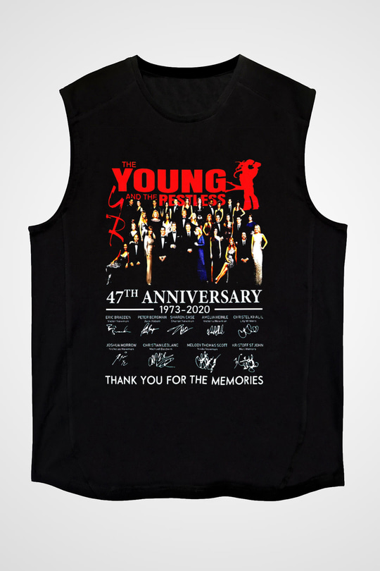 The Young and the Restless Siyah Unisex  Kolsuz Tişört