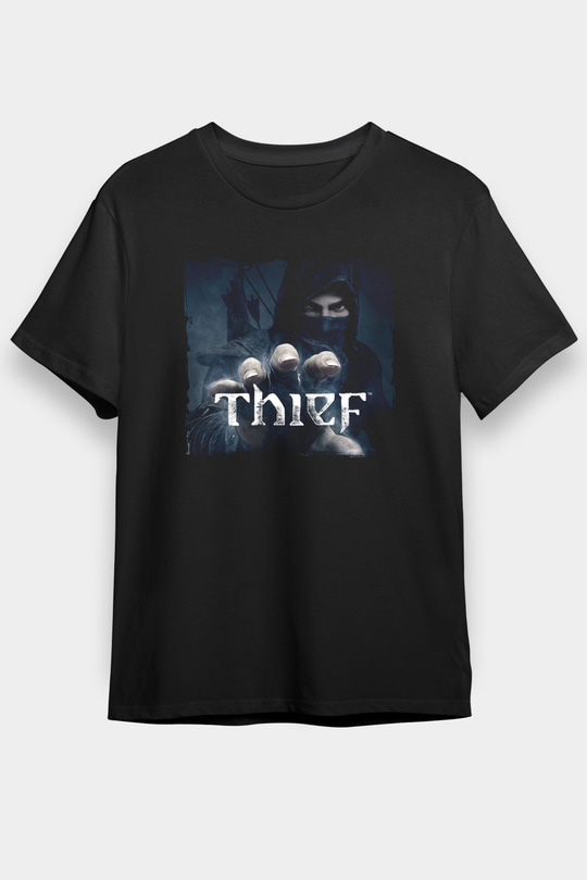 Thief Siyah Unisex Tişört T-Shirt