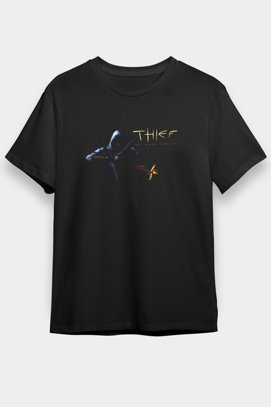 Thief Siyah Unisex Tişört T-Shirt