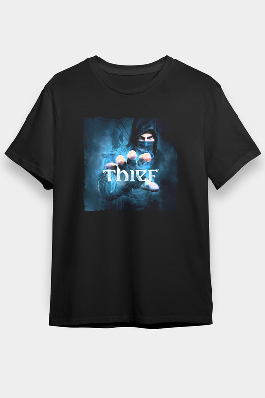 Thief Siyah Unisex Tişört T-Shirt