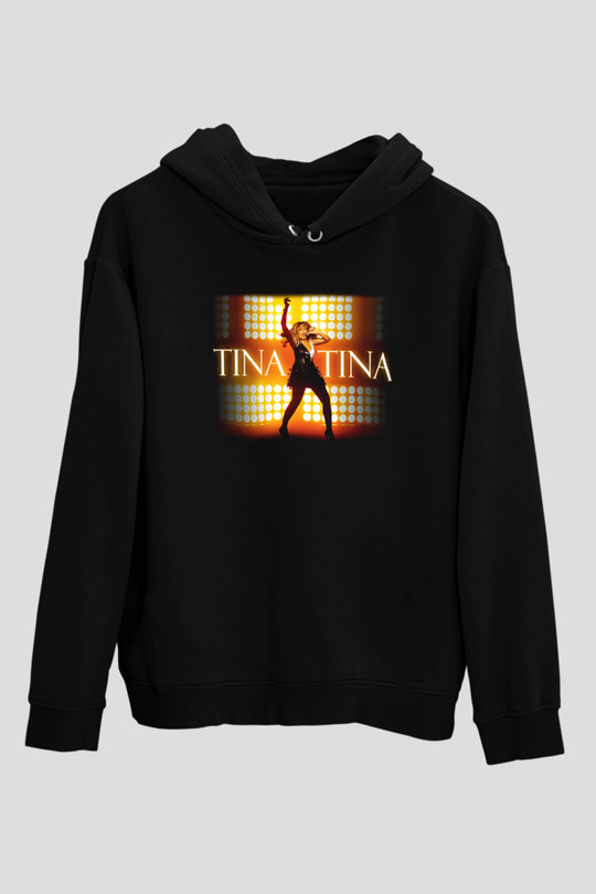 Tina Turner Siyah Unisex Hoodie