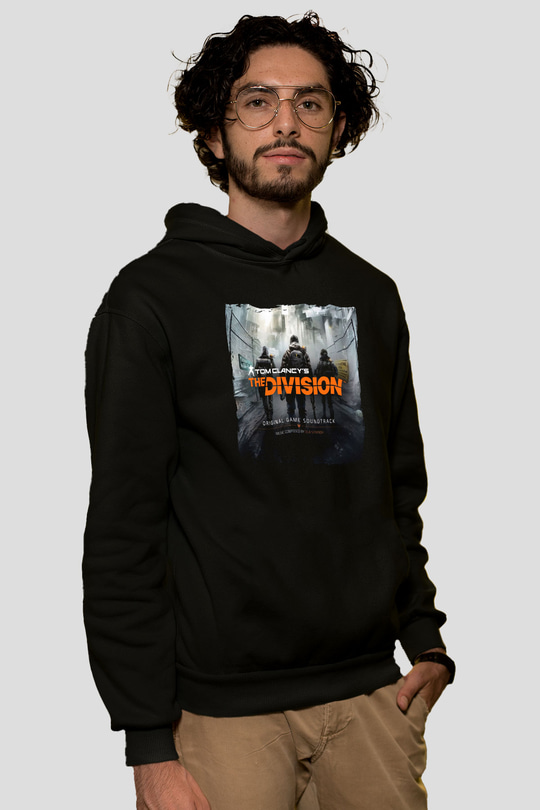 Tom Clancy Siyah Unisex Hoodie
