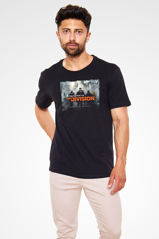Tom Clancy Siyah Unisex Tişört T-Shirt
