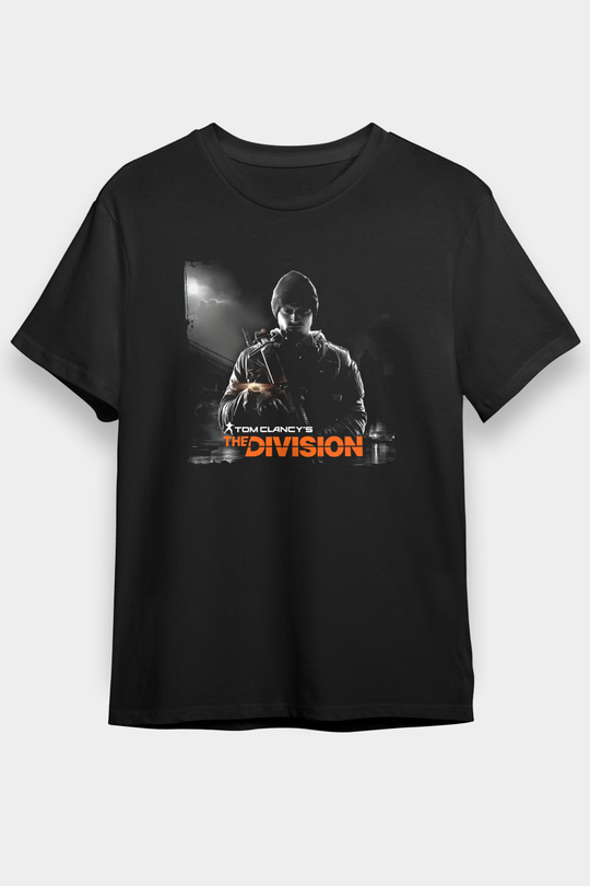 Tom Clancy Siyah Unisex Tişört T-Shirt