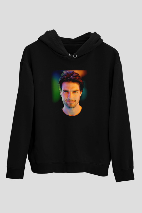 Tom Cruise Siyah Unisex Hoodie