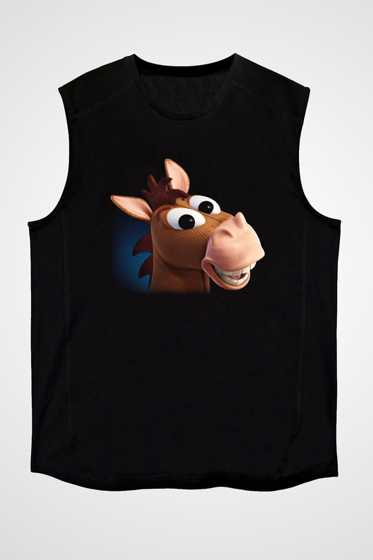 Toy Story Siyah Unisex Kolsuz Tişört
