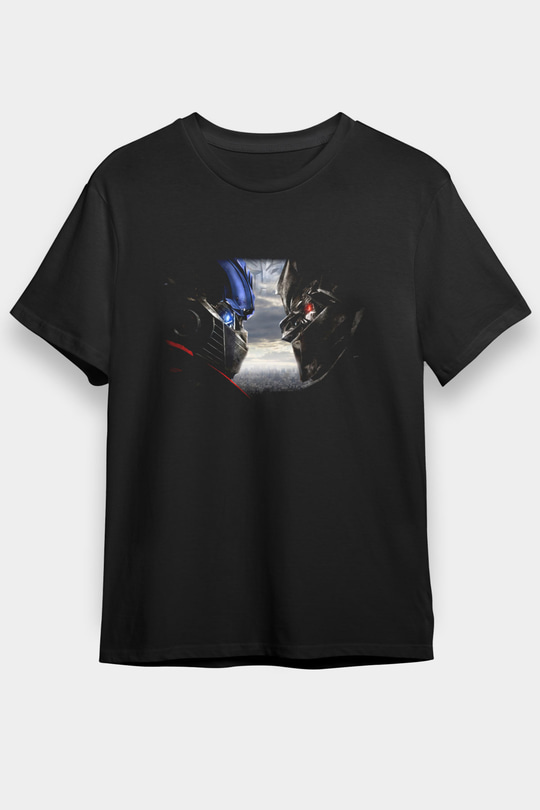 Transformers Tv Siyah Unisex Tişört T-Shirt