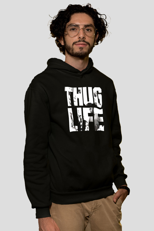 Tupac Shakur Siyah Unisex Hoodie