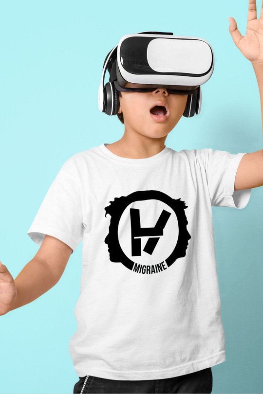 Twenty One Pilots Baskılı Beyaz Unisex Çocuk Tişört
