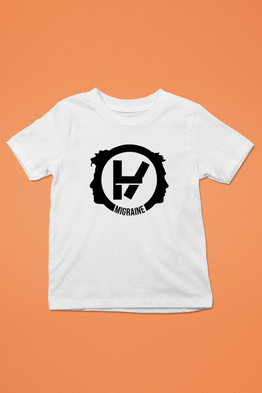 Twenty One Pilots Baskılı Beyaz Unisex Çocuk Tişört