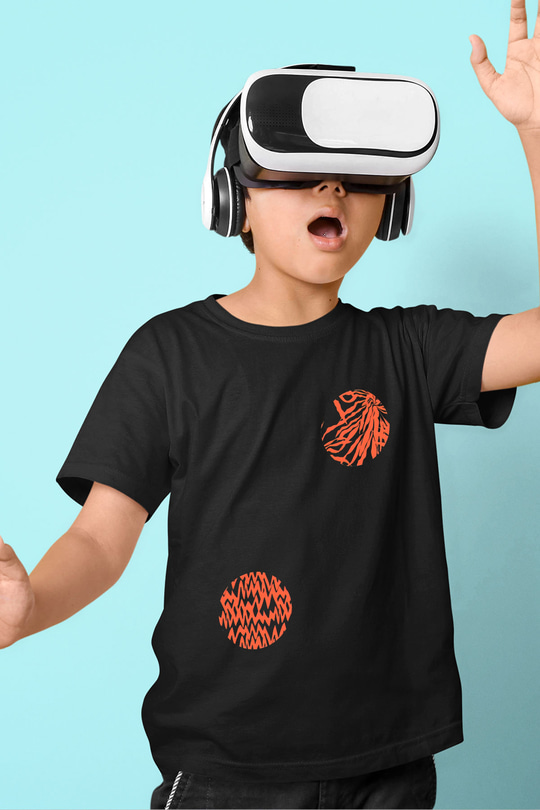 Twenty One Pilots Baskılı Siyah Unisex Çocuk Tişört