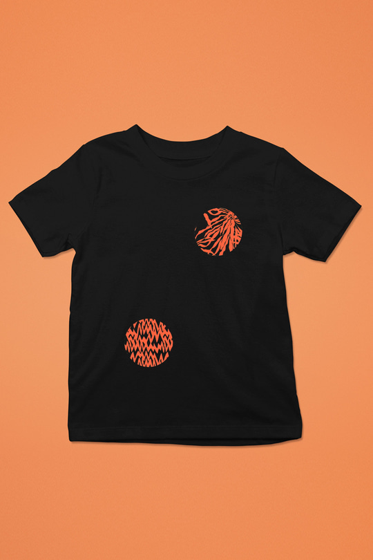 Twenty One Pilots Baskılı Siyah Unisex Çocuk Tişört