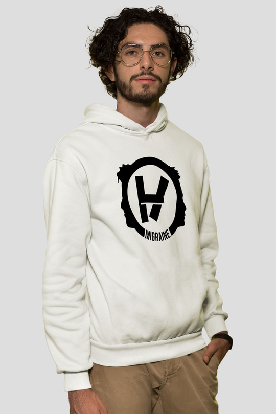 Twenty One Pilots Beyaz Unisex Hoodie