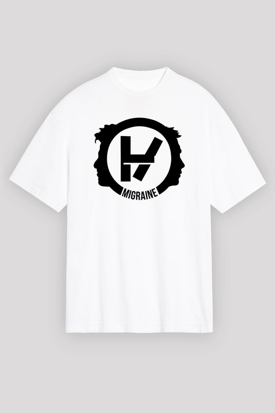 Twenty One Pilots Beyaz Unisex Oversize Tişört T-Shirt