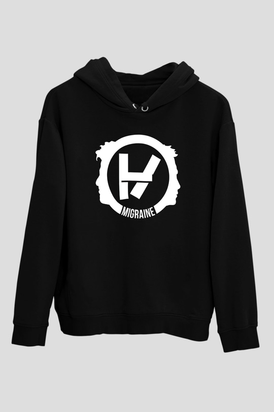 Twenty One Pilots Siyah Unisex Kapşonlu Sweatshirt