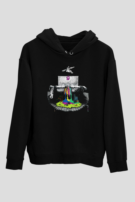 Twenty One Pilots Siyah Unisex Kapşonlu Sweatshirt