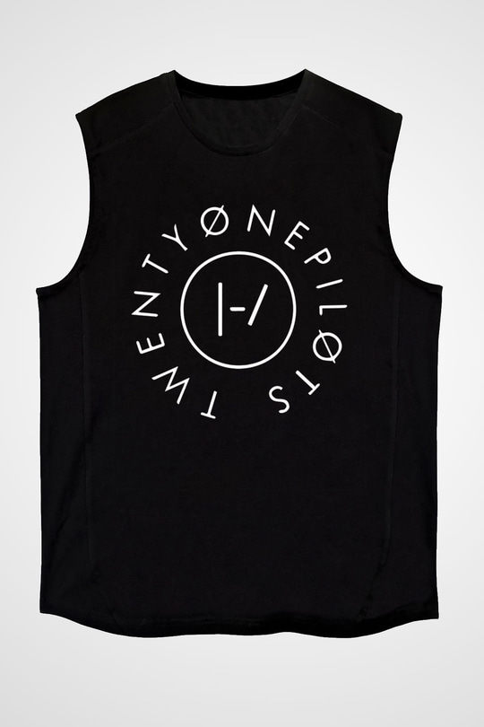 Twenty One Pilots Siyah Unisex Kolsuz Tişört