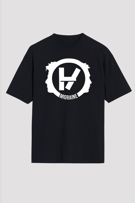 Twenty One Pilots Siyah Unisex Oversize Tişört T-Shirt