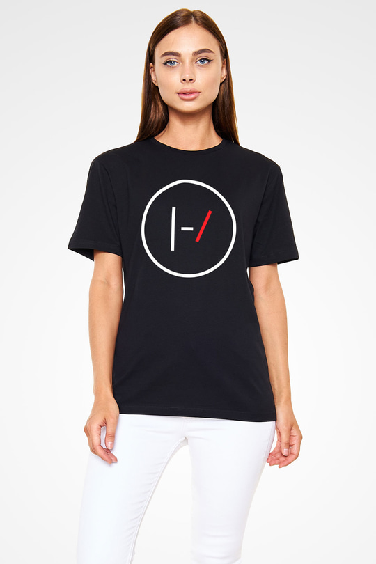 Twenty One Pilots Siyah Unisex Tişört T-Shirt - TişörtFabrikası