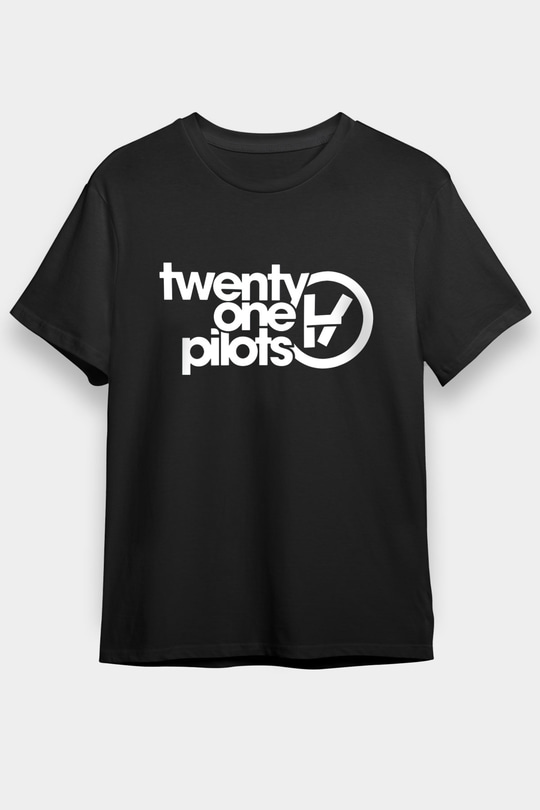 Twenty One Pilots Siyah Unisex Tişört T-Shirt - TişörtFabrikası