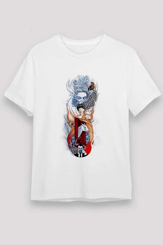 Twin Peaks Beyaz Unisex Tişört T-Shirt
