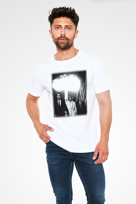 Twin Peaks Beyaz Unisex Tişört T-Shirt