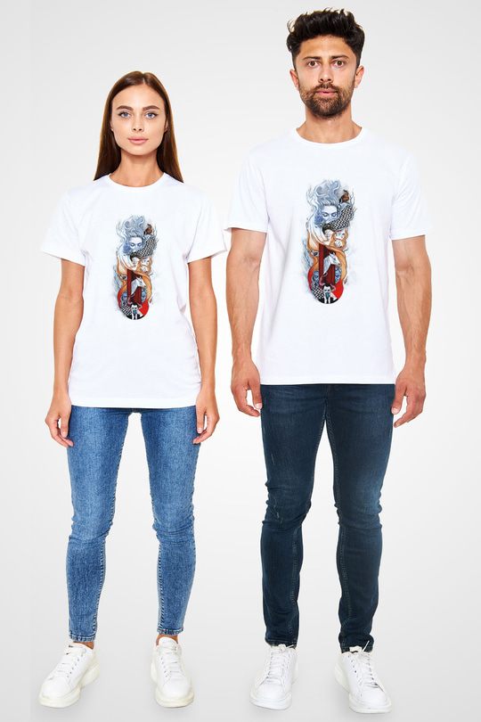 Twin Peaks Beyaz Unisex Tişört T-Shirt