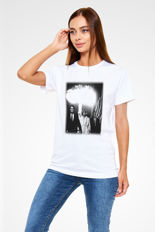 Twin Peaks Beyaz Unisex Tişört T-Shirt