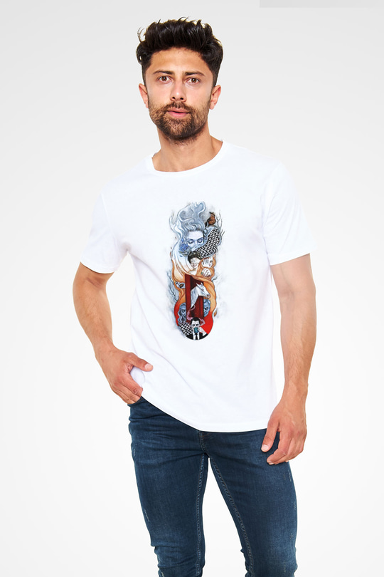 Twin Peaks Beyaz Unisex Tişört T-Shirt