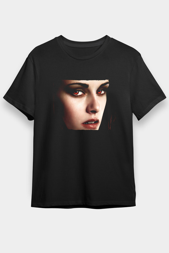 Alacakaranlık Efsanesi (The Twilight Saga) Baskılı Siyah Tişört
