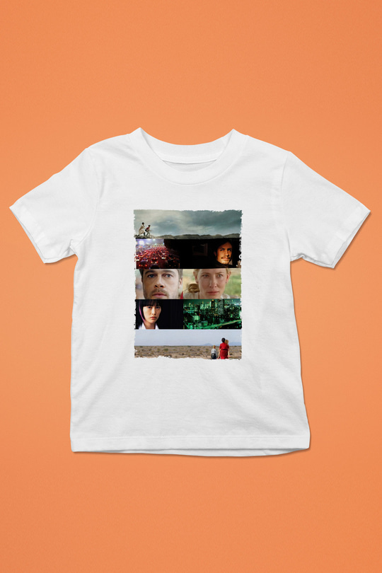Unisex Babel - Babil Baskılı Beyaz Çocuk Tişört