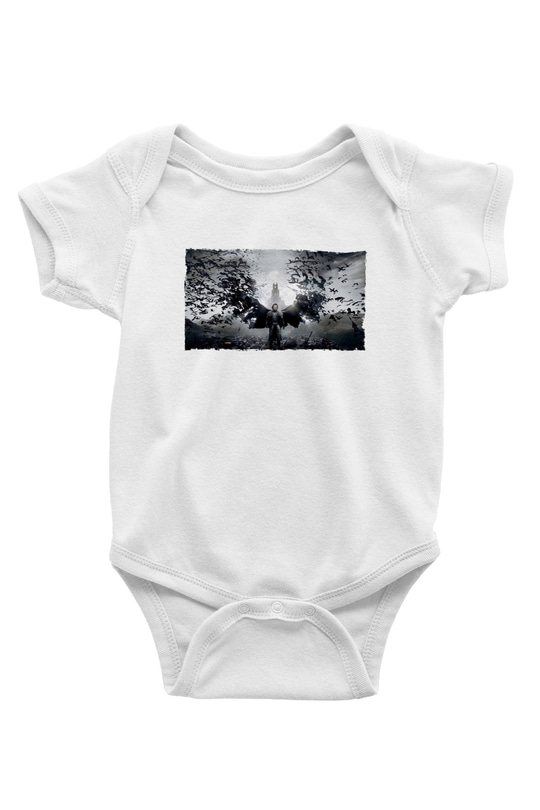 Unisex Dracula Untold Baskılı Bebek Body - Zıbın