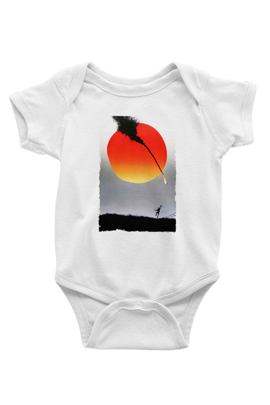 Unisex Güneş İmparatorluğu (Empire of the Sun) Baskılı Bebek Body - Zıbın