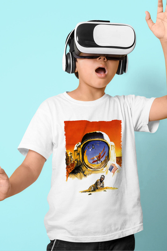 Unisex Hükmedenler - Capricorn Baskılı Beyaz Çocuk Tshirt