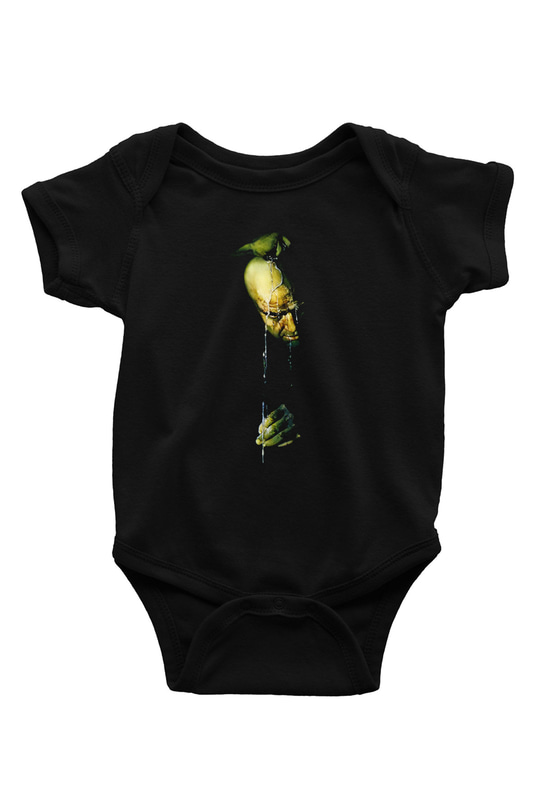 Unisex Kıyamet (Apocalypse Now) Baskılı Siyah Bebek Body - Zıbın