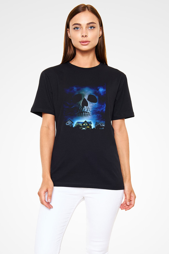 Merdiven Altındakiler (The People Under the Stairs) Baskılı Siyah T-Shirt