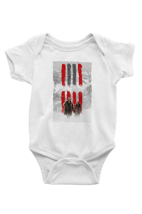Unisex Nefret Sekizlisi (The Hateful Eight) Baskılı Bebek Body - Zıbın