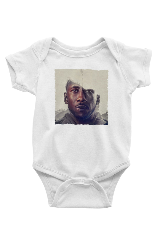 Unisex Swan Song Baskılı Bebek Body - Zıbın