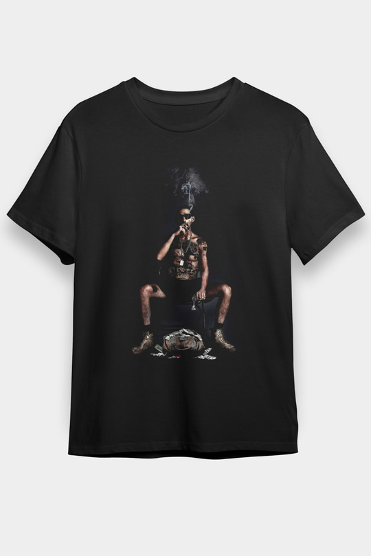 The Tax Collector Baskılı Siyah Tshirt