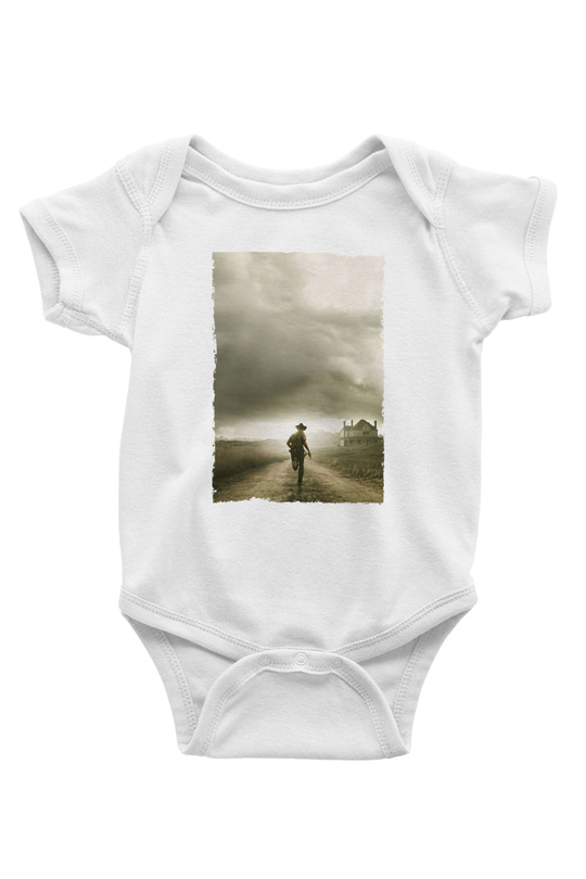 Unisex The Walking Dead Baskılı Bebek Body - Zıbın