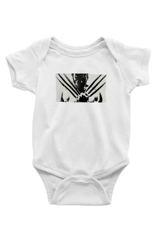 Unisex The Wolverine Baskılı Bebek Body - Zıbın