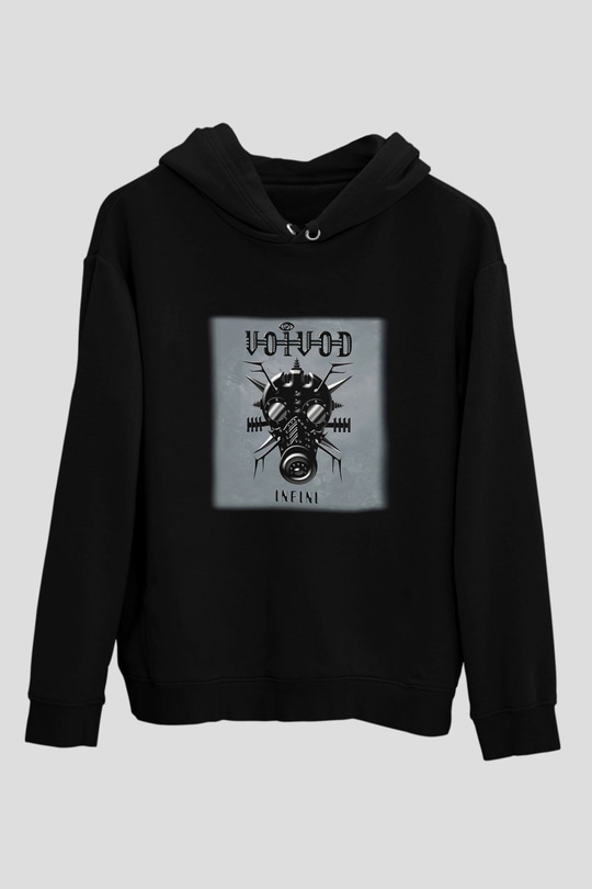 Voivod Siyah Unisex Hoodie