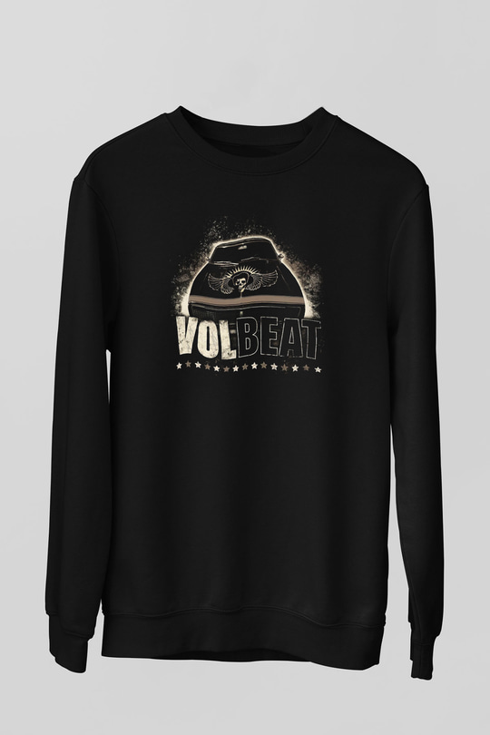 Volbeat Siyah Unisex Sweatshirt