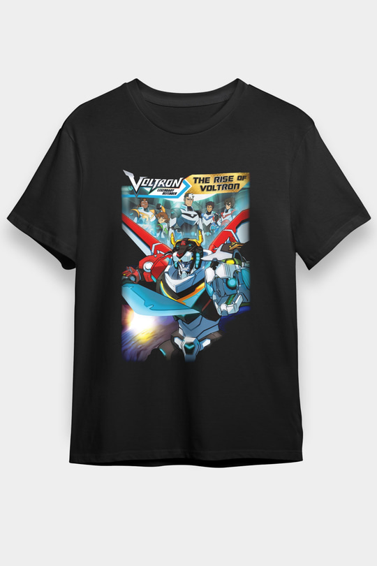 Voltron Siyah Unisex Tişört