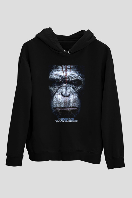 Warcraft Siyah Unisex Hoodie