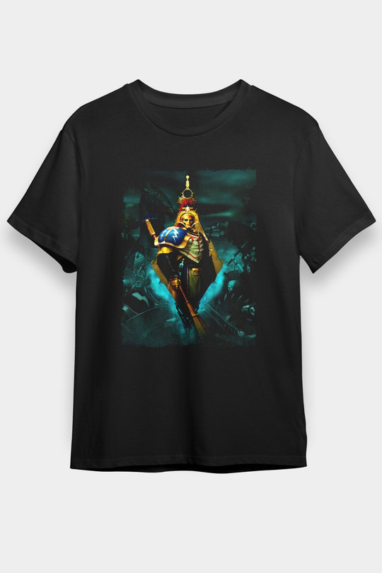 Warhammer Siyah Unisex Tişört T-Shirt