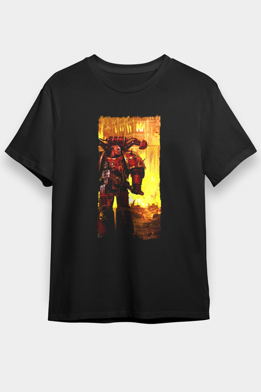 Warhammer Siyah Unisex Tişört T-Shirt